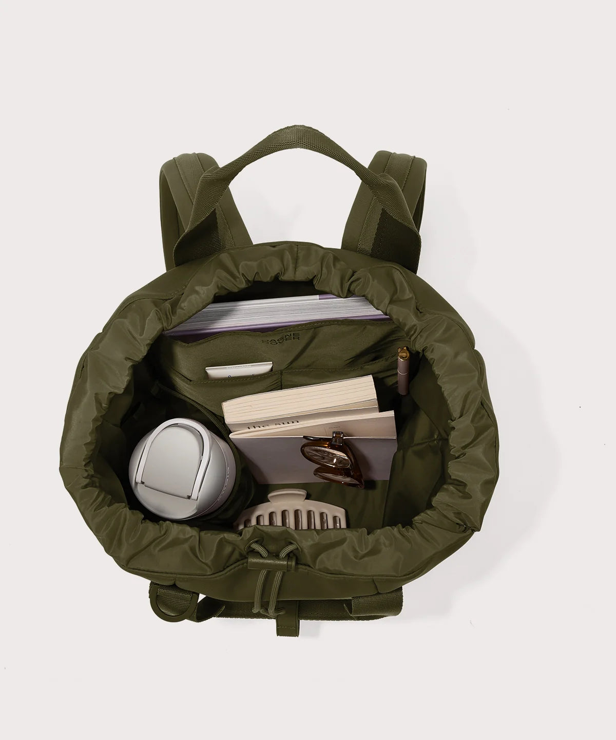 Rhys Backpack in Dark Moss